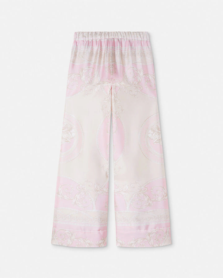 VERSACE LA COUPE DES DIEUX SILK PANTS
