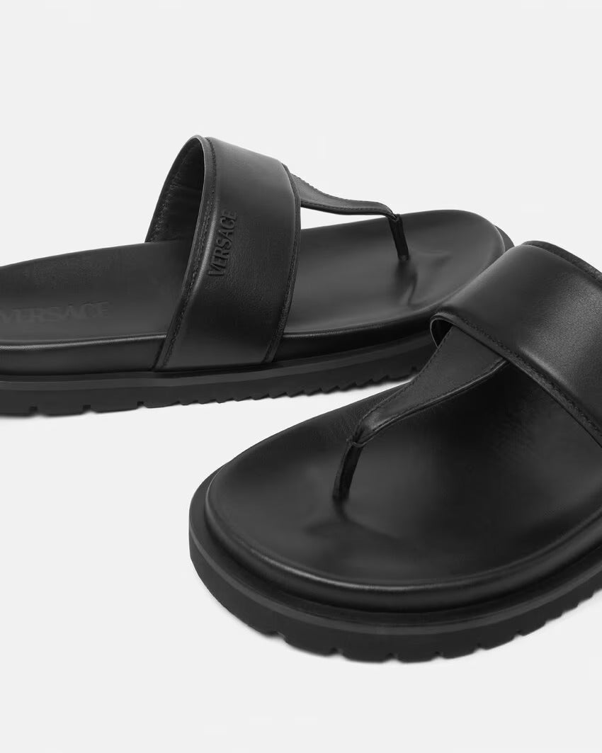 VERSACE Logo Sandals