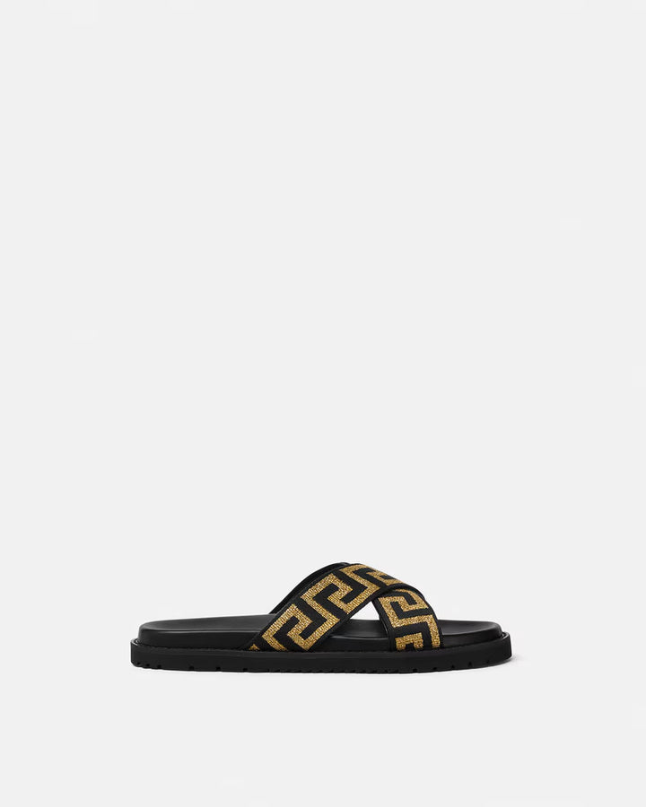 VERSACE Greca Sliders