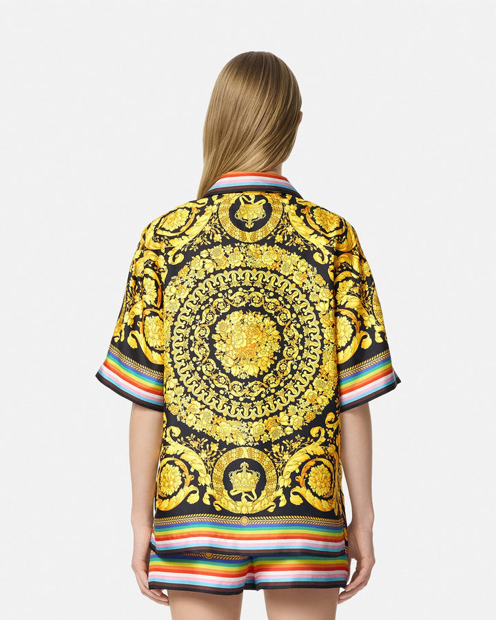 Versace PRIDE BAROCCO SILK SHIRT