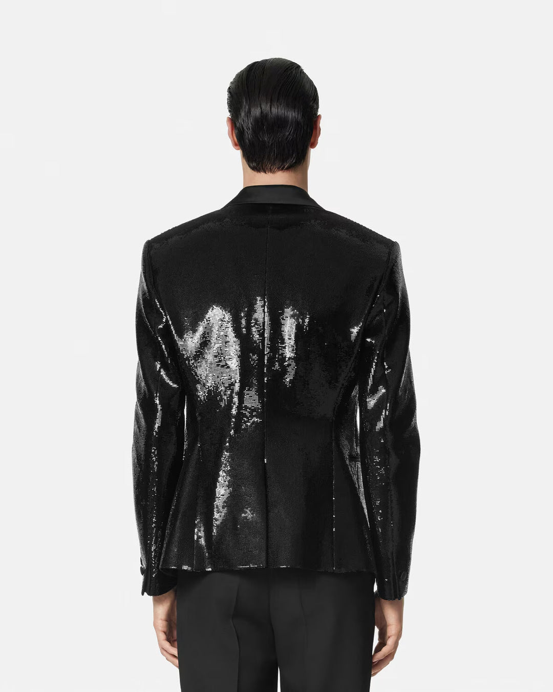 VERSACE Embellished Single-Breasted Blazer