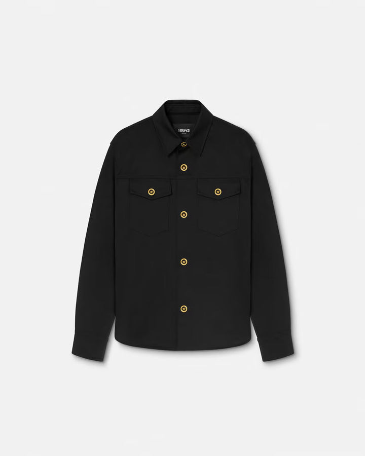 VERSACE Gabardine Overshirt