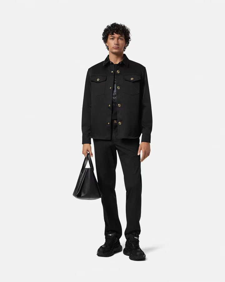 VERSACE Gabardine Overshirt