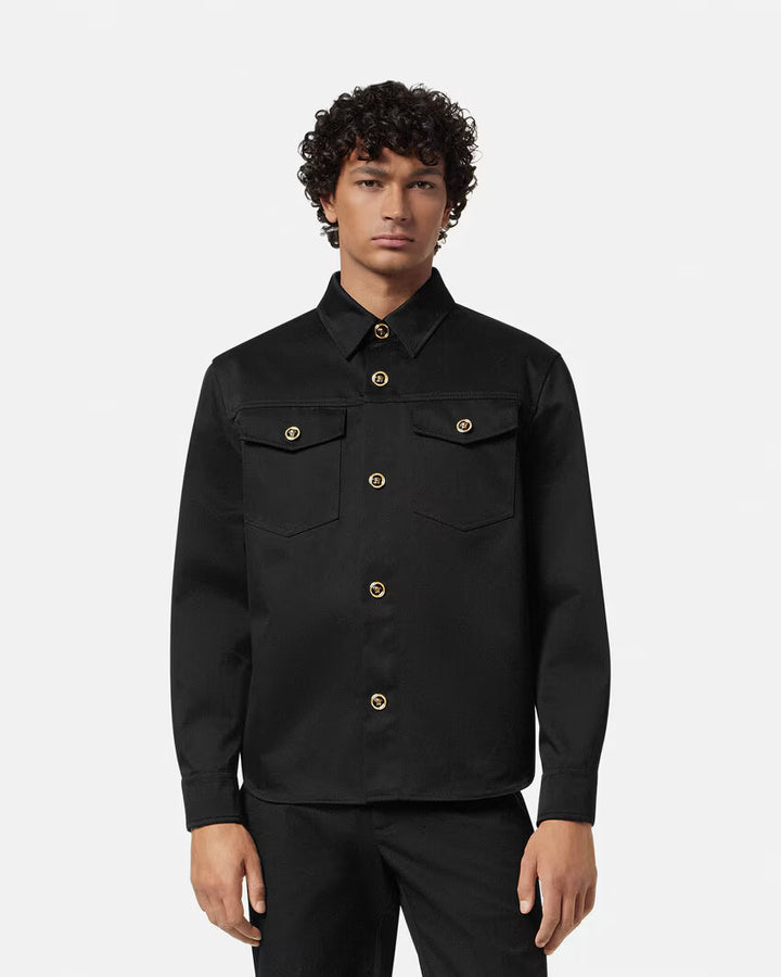 VERSACE Gabardine Overshirt