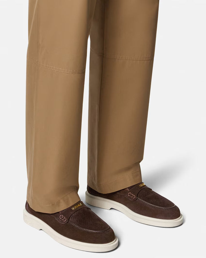 VERSACE Giuliano Suede Loafers