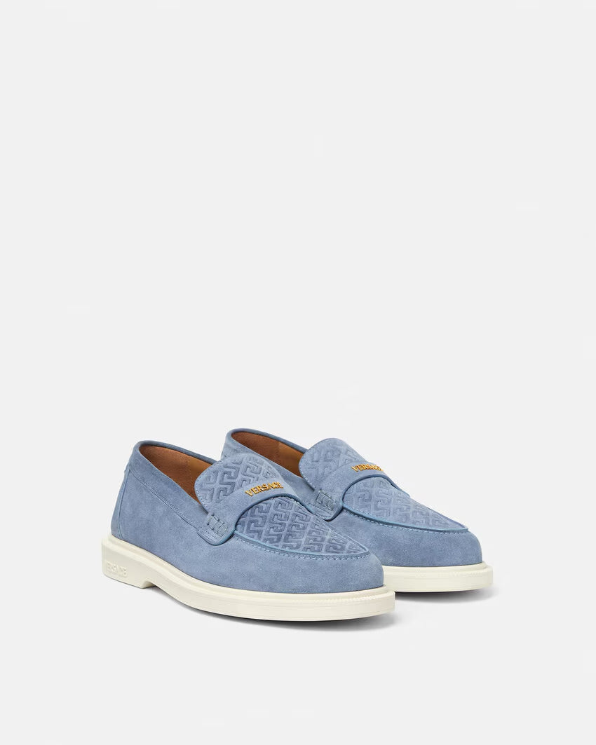 VERSACE Giuliano Suede Loafers