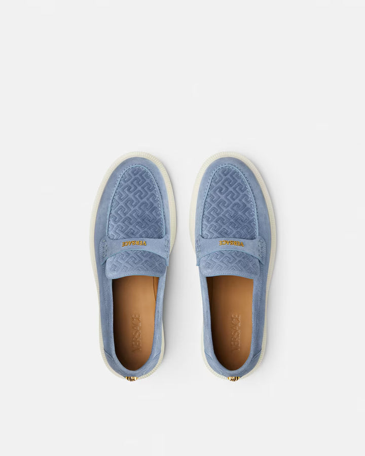 VERSACE Giuliano Suede Loafers