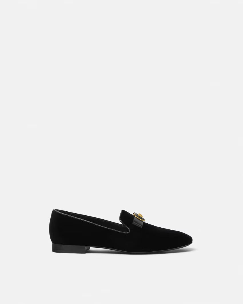 GUCCI Gianni Ribbon Velvet Slippers