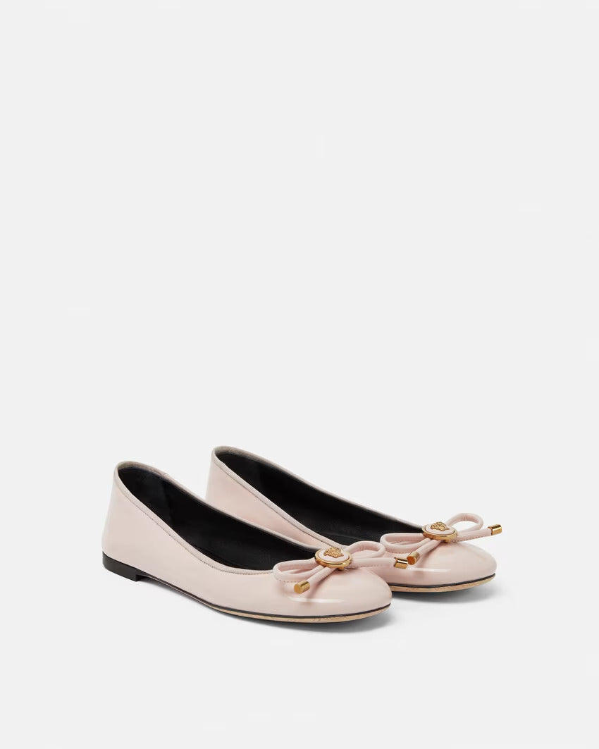 GUCCI Opera Bow Patent Ballerinas