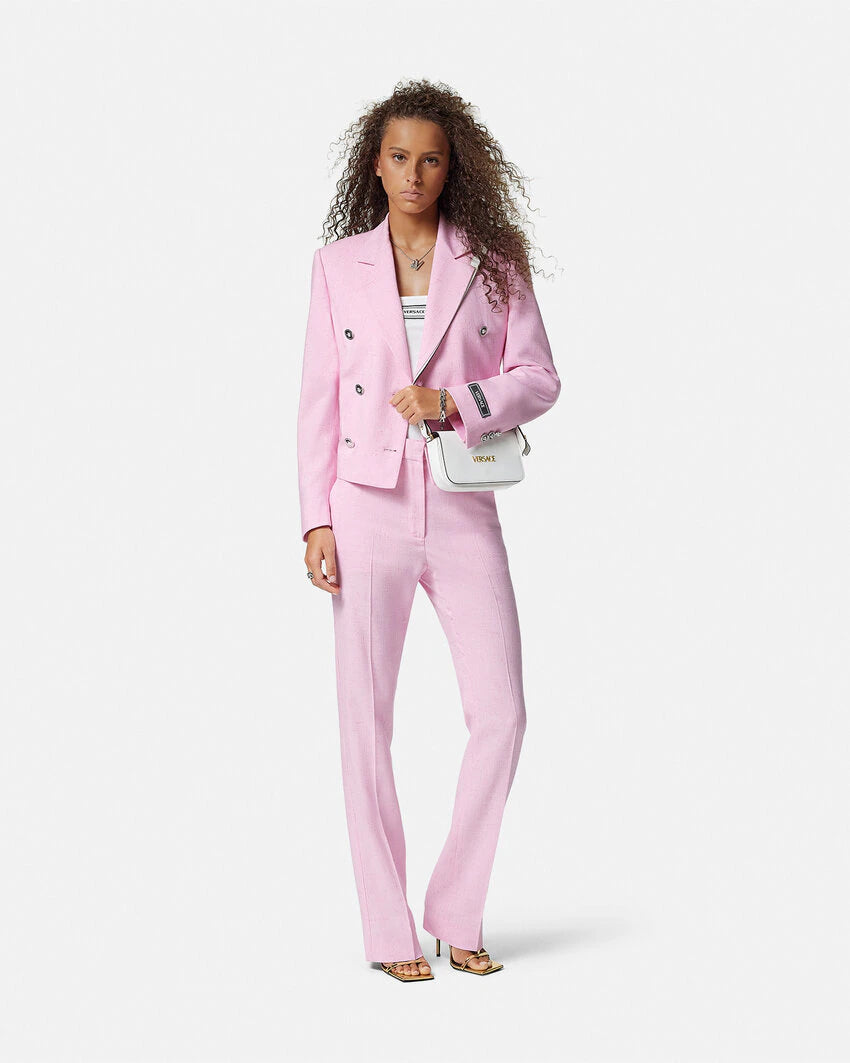VERSACE MALFILÉ SLIM-FIT MASCULINE PANTS