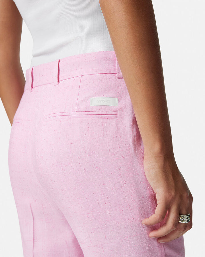 VERSACE MALFILÉ SLIM-FIT MASCULINE PANTS