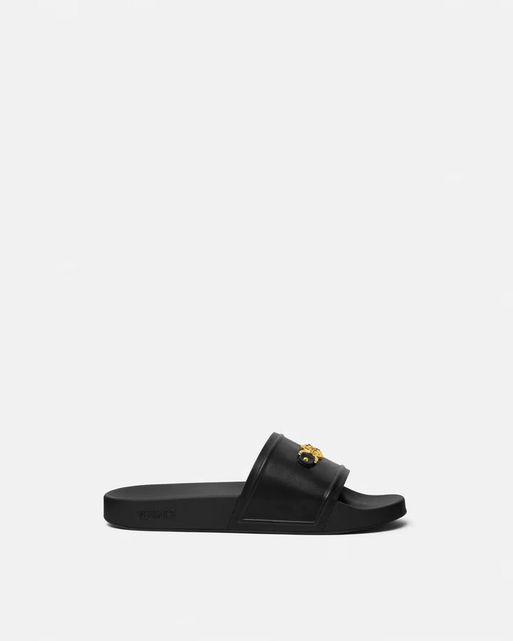 VERSACE Medusa '95 Leather Sliders