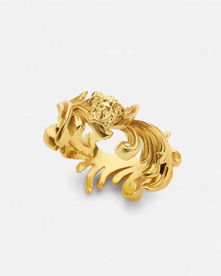 VERSACE Barocco Leaf Ring