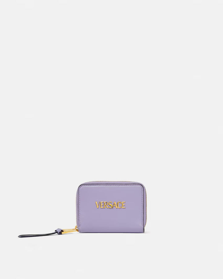 Versace Tag Zip Wallet