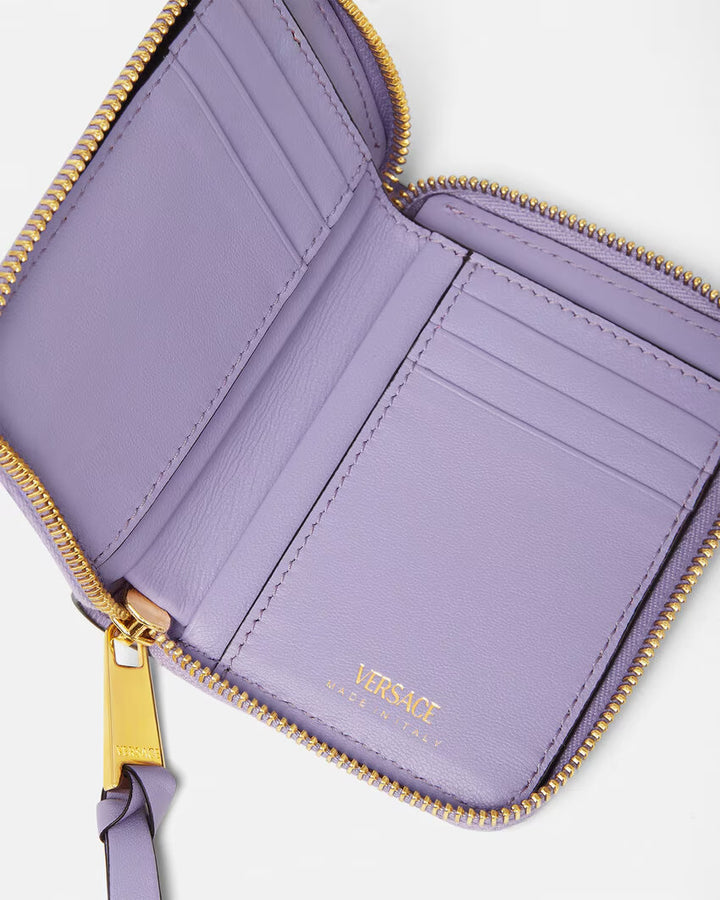 Versace Tag Zip Wallet
