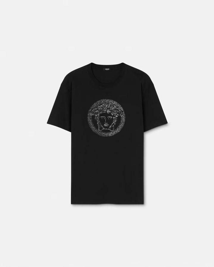 Versace Embellished Medusa T-Shirt