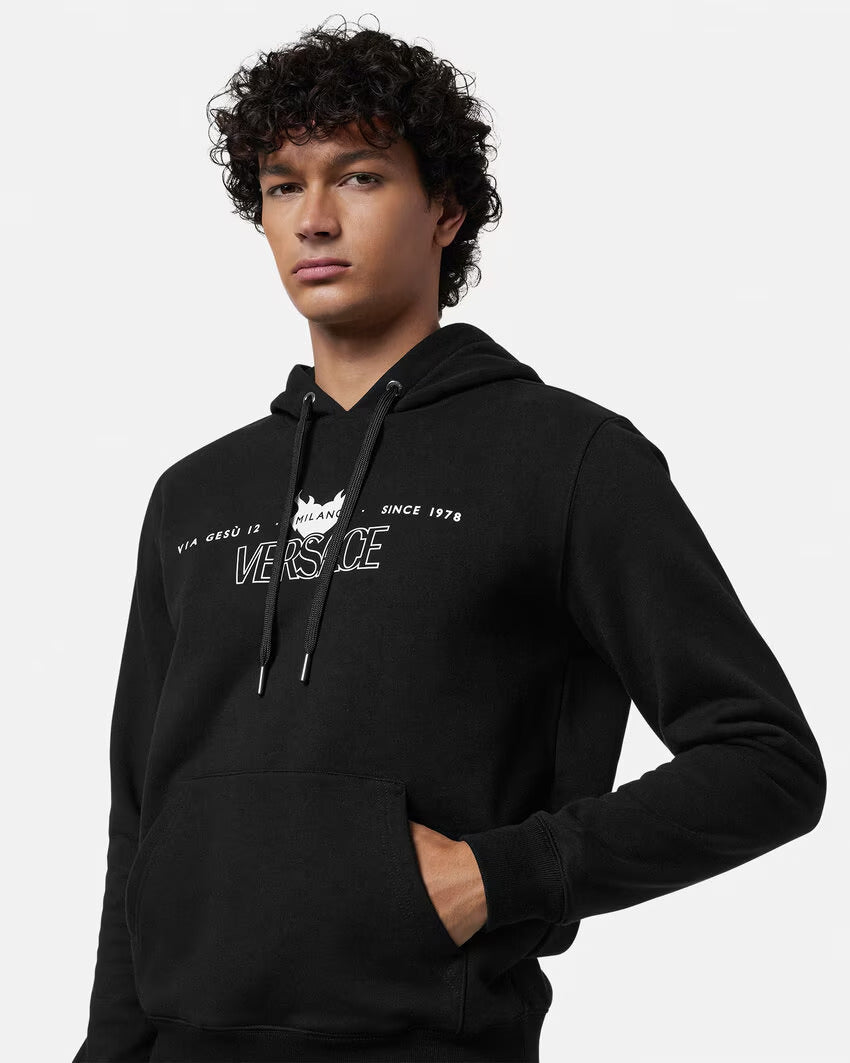Versace Logo Hoodie