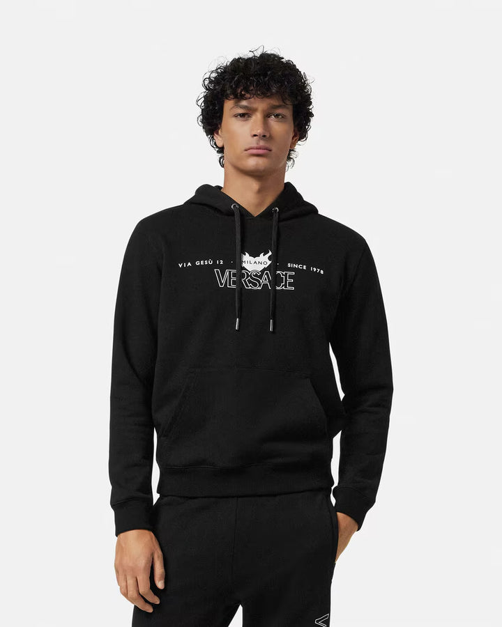 Versace Logo Hoodie