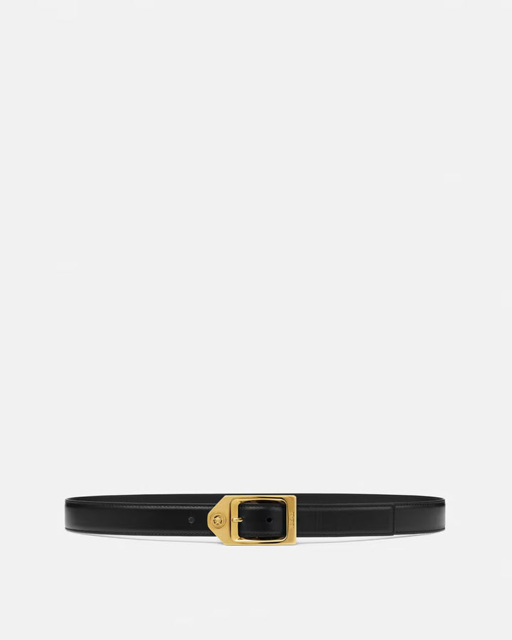 VERSACE Medusa Biggie Leather Belt 1.2"