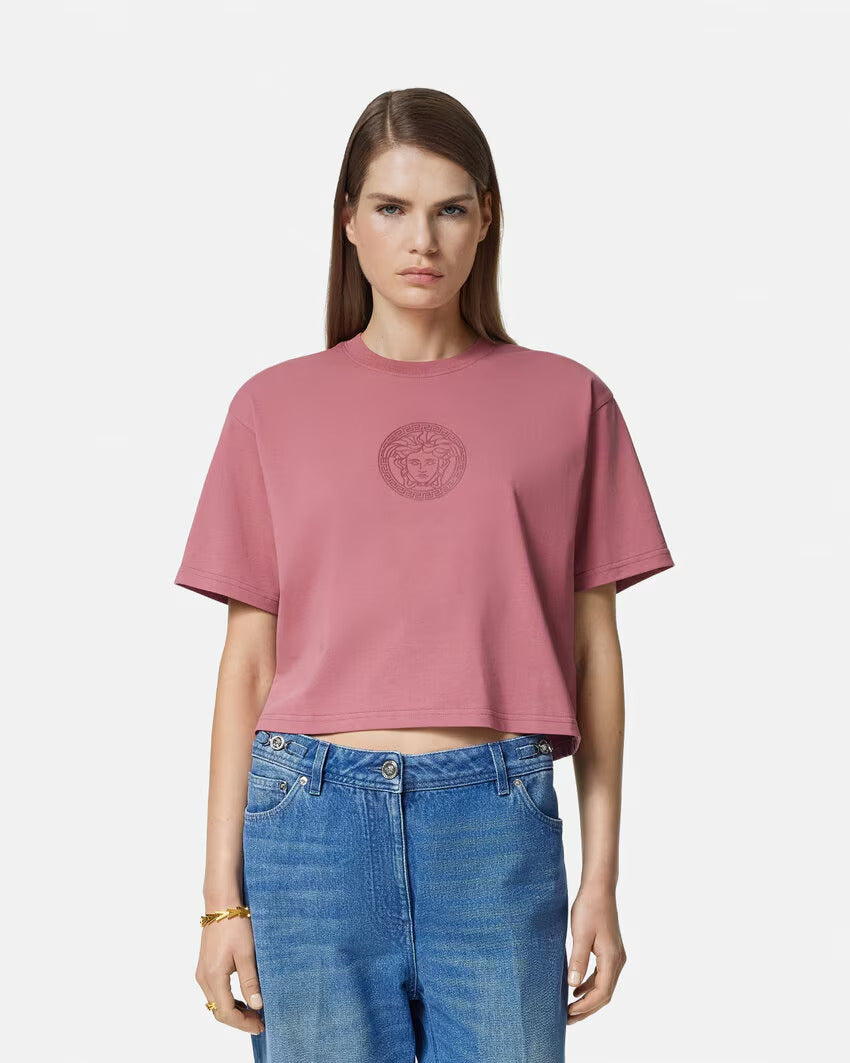 Versace Medusa Crop T-Shirt