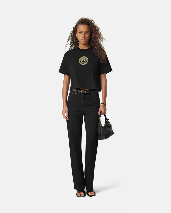 Versace Medusa Crop T-Shirt