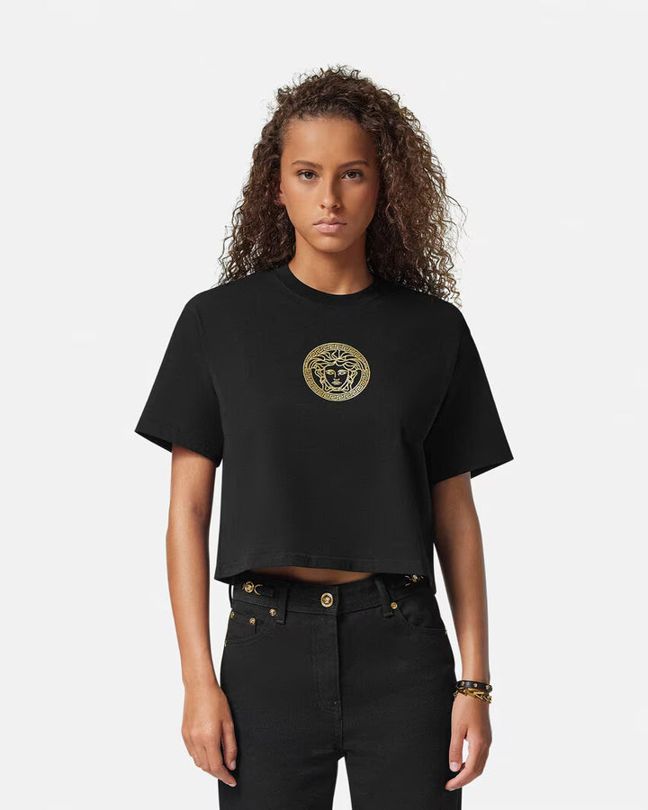 Versace Medusa Crop T-Shirt