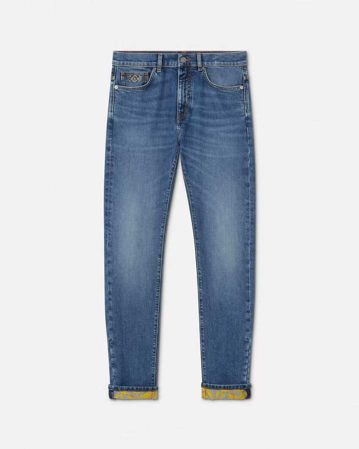 VERSACE Barocco Slim-Fit Jeans