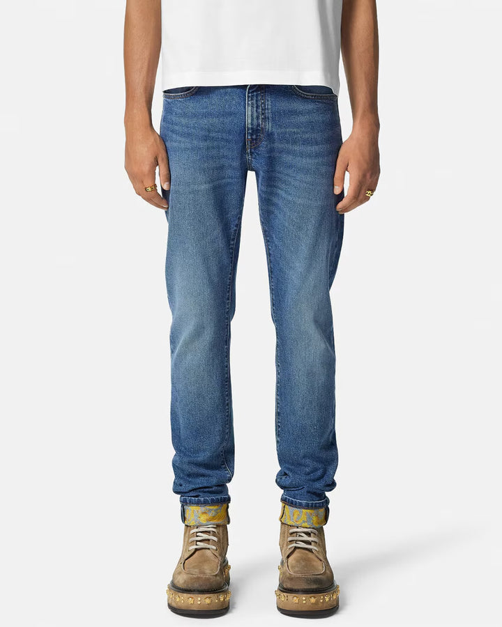 VERSACE Barocco Slim-Fit Jeans