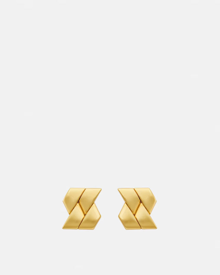 VERSACE Bind Stud Earrings