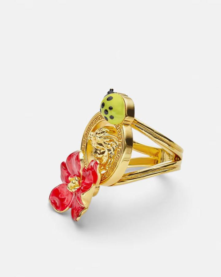 VERSACE Strawberry Garden Ring