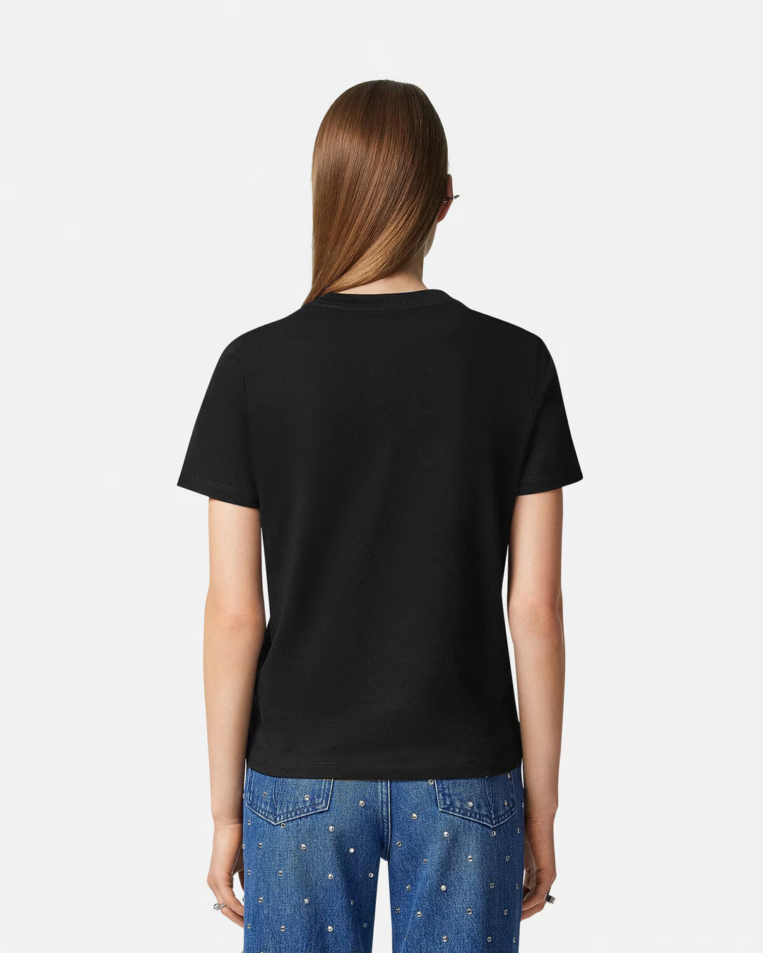 Versace Cielo Stellato Logo Slim-Fit T-Shirt