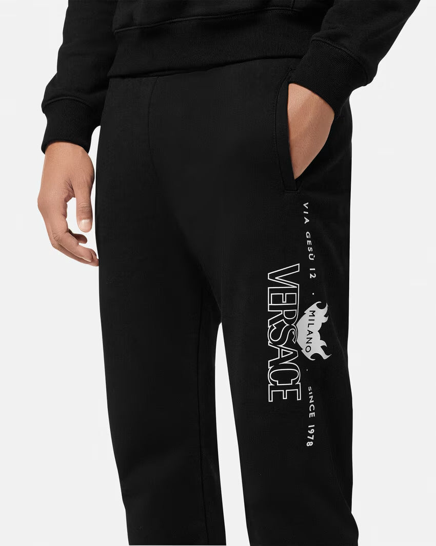 VERSACE Versace Logo Sweatpants