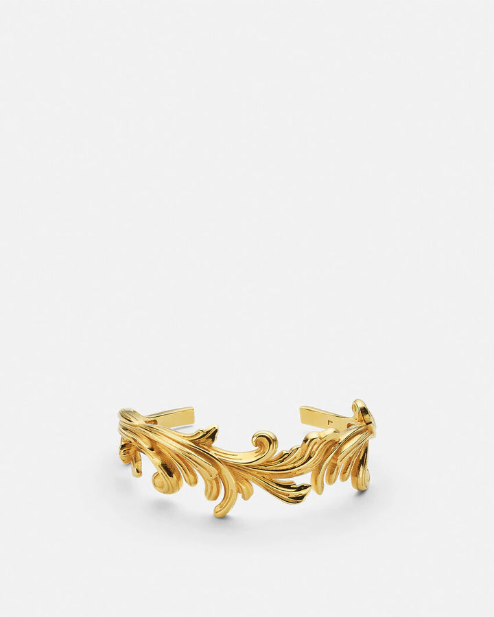 VERSACE BAROCCO LEAF CUFF BRACELET
