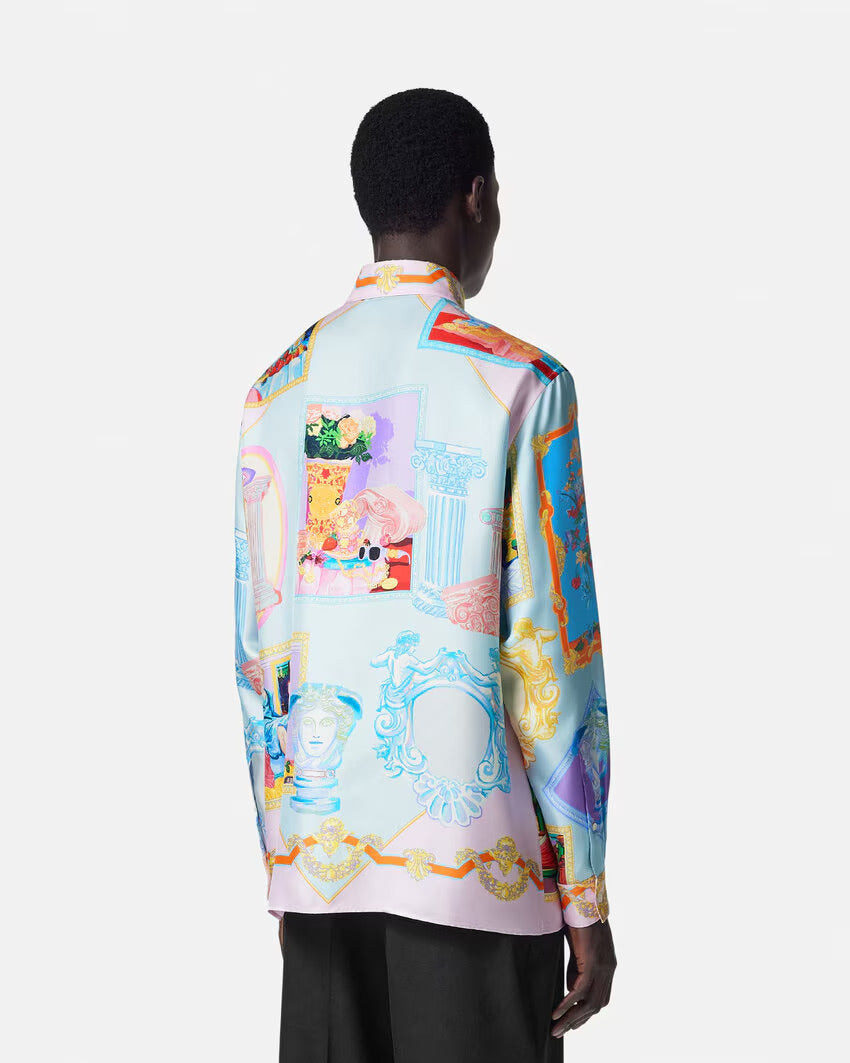 VERSACE GALLERY SILK SHIRT