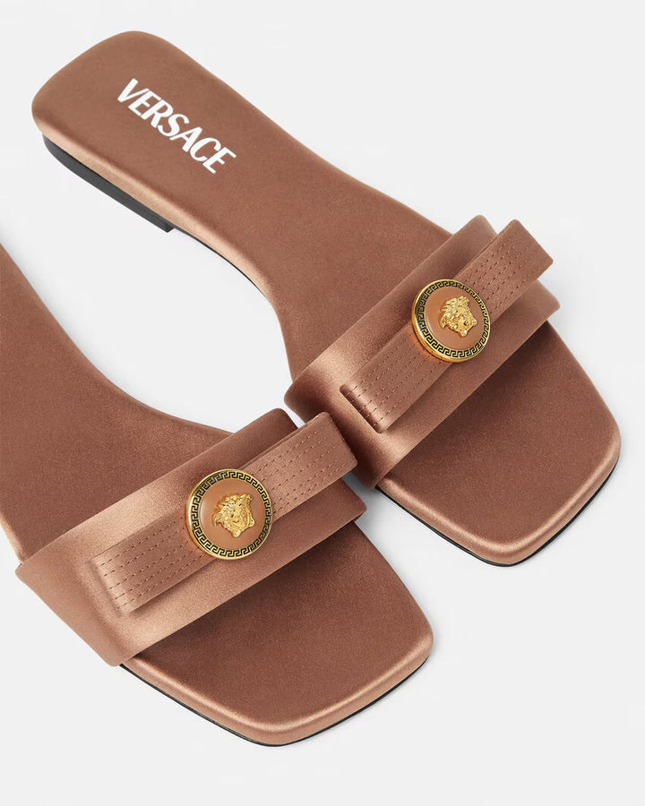 VERSACE Gianni Ribbon Mules