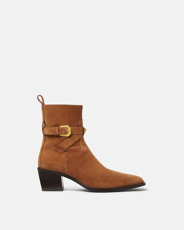 VERSACE Angelo Suede Chelsea Boots 70 mm