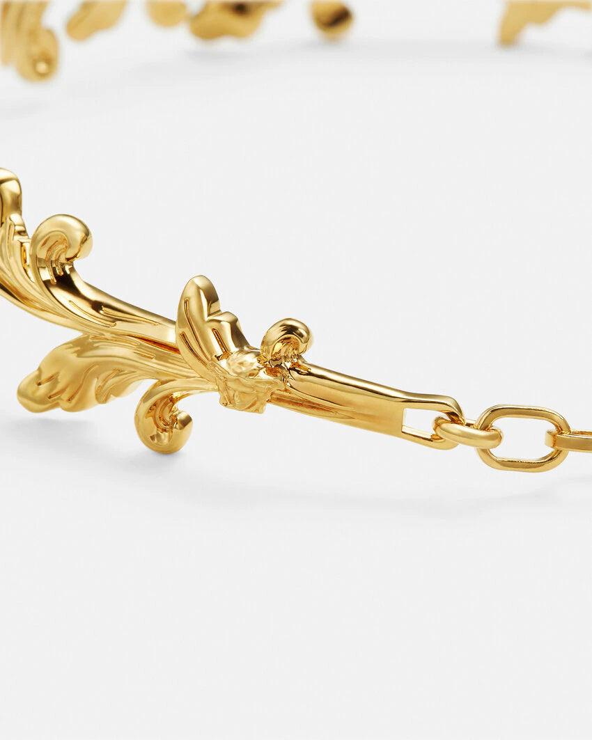 VERSACE BAROCCO LEAF CHOKER