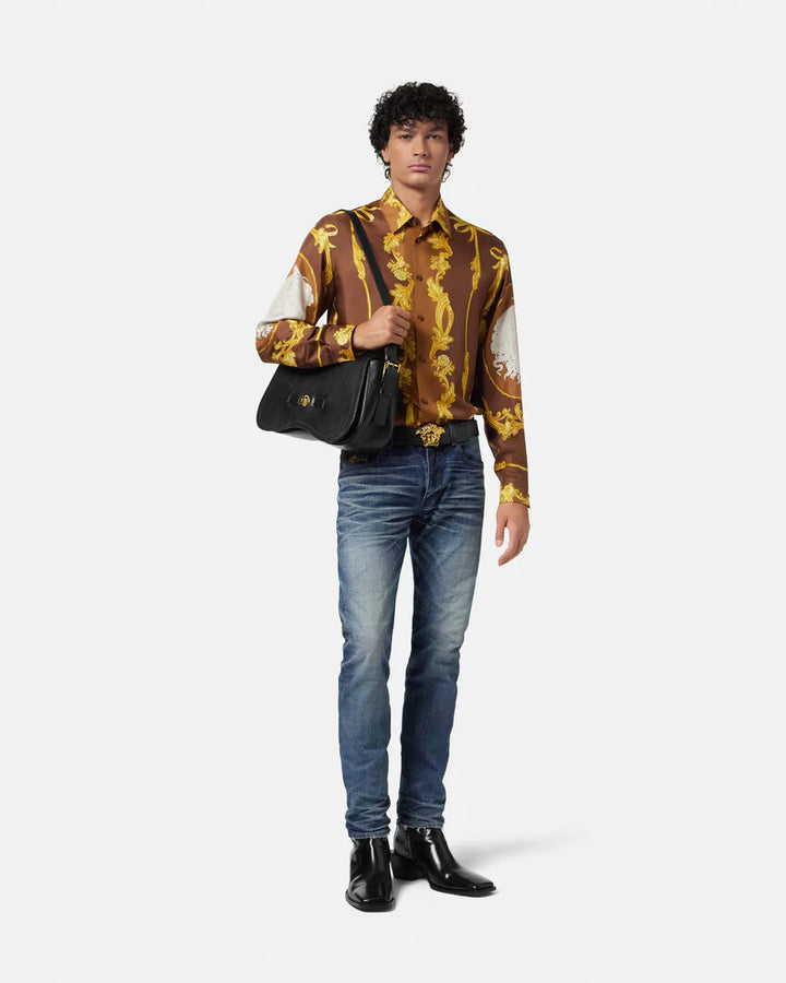 VERSACE Medusa Biggie Large Messenger Bag