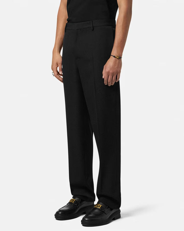 VERSACE Wool Formal Pants