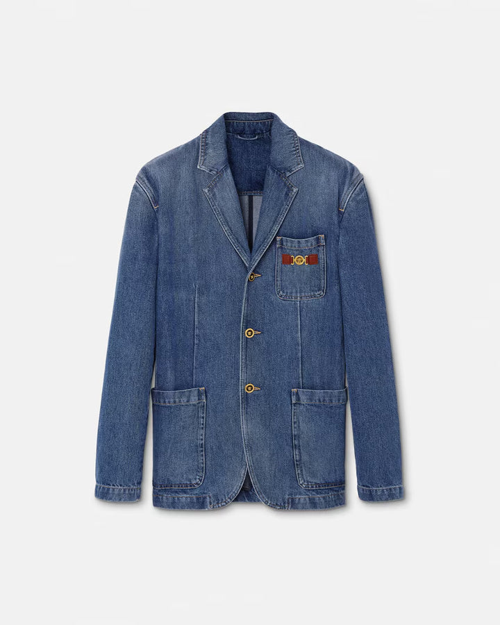 VERSACE Medusa Biggie Denim Jacket