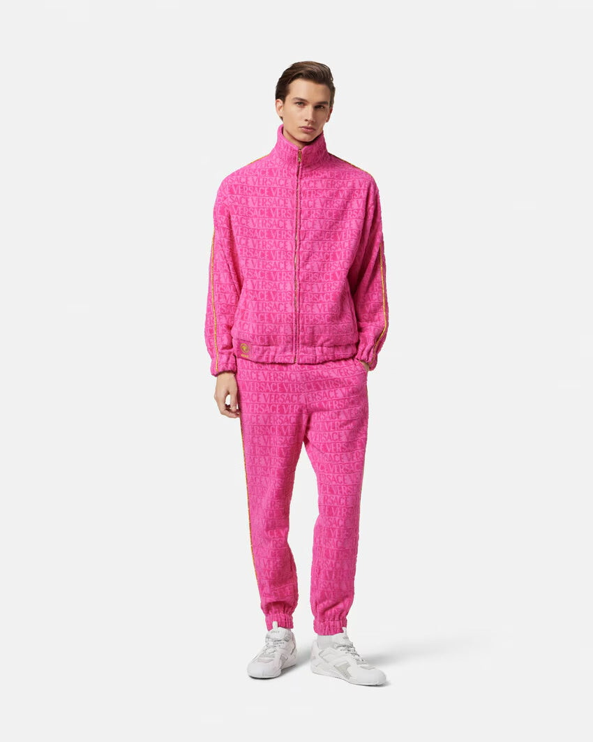 VERSACE I ♡ Baroque Zip Sweatshirt