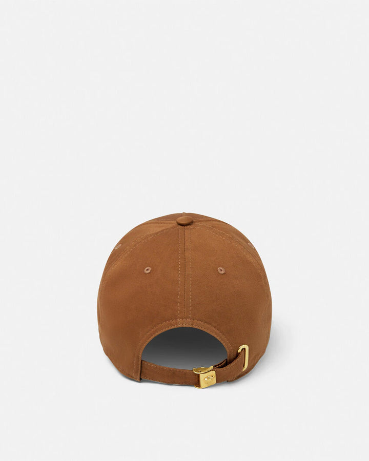 VERSACE EMBROIDERED LOGO BASEBALL CAP