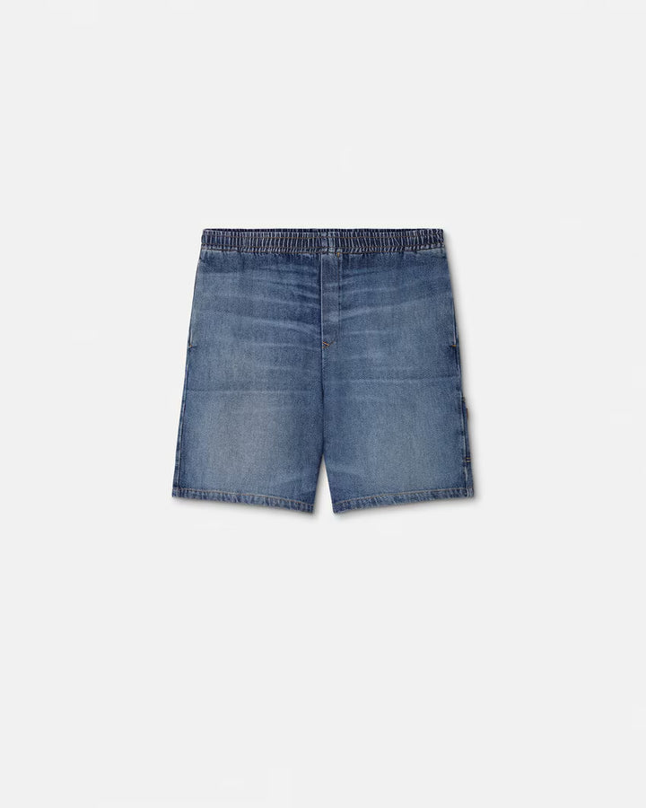 VERSACE Medusa Biggie Denim Shorts