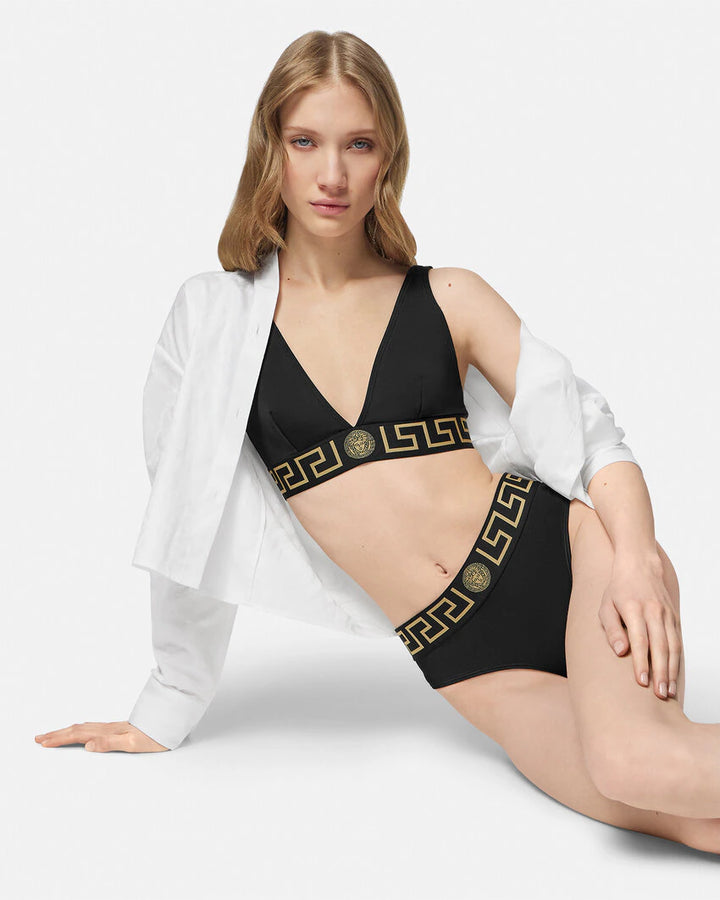 VERSACE Greca Border Bikini Bottoms