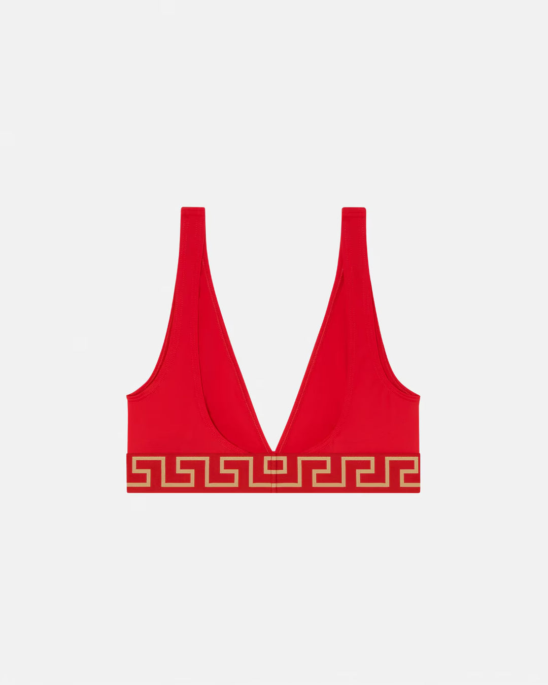 VERSACE Greca Border Bikini Top