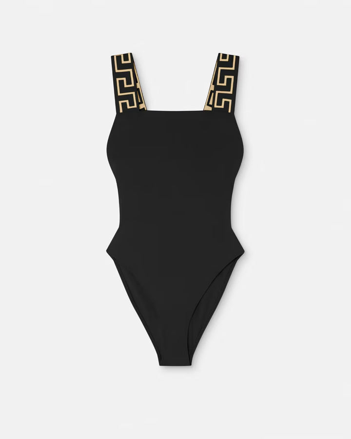 VERSACE Greca Border One-Piece Swimsuit