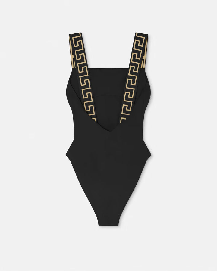 VERSACE Greca Border One-Piece Swimsuit