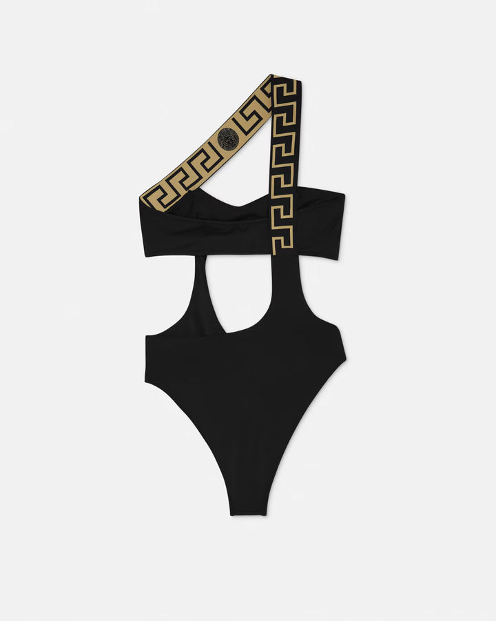 VERSACE Greca Border One-Piece Swimsuit