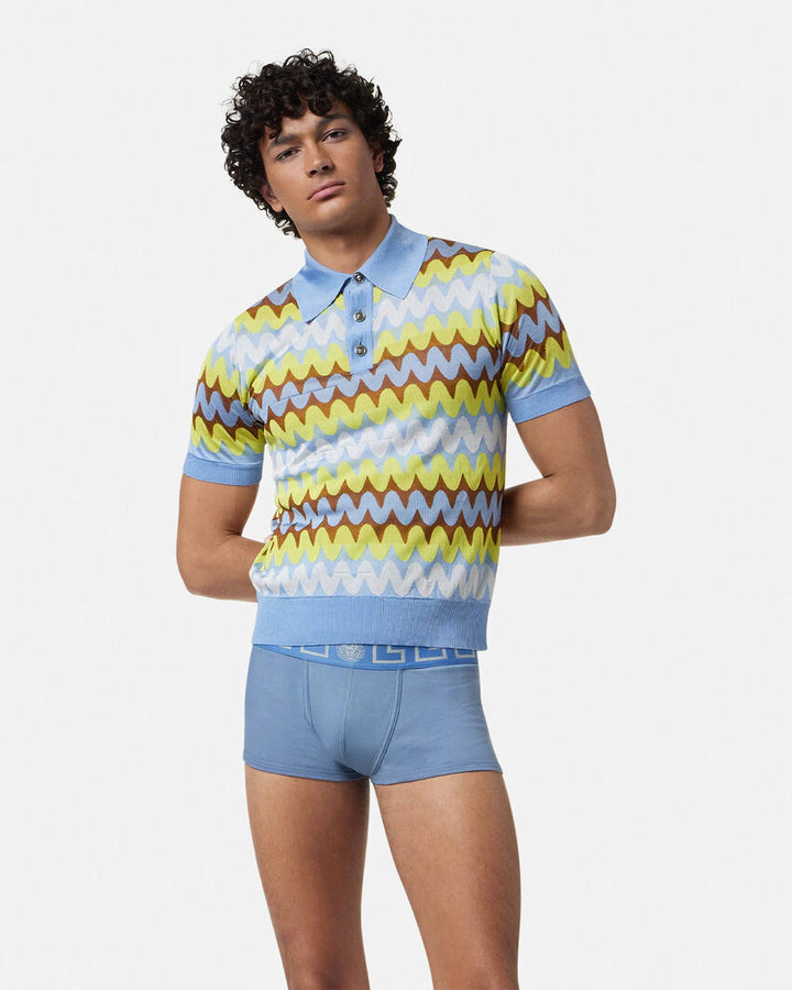 VERSACE GRECA BORDER TRUNKS