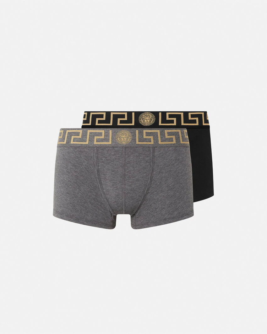 VERSACE GRECA BORDER TRUNKS 2-PACK